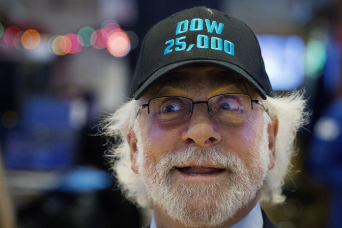 Dow 25000: Index Keeps Rolling With Another Milestone