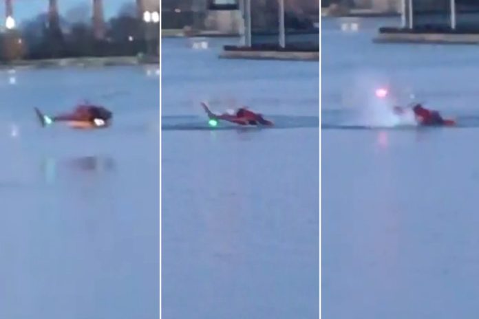 Helicopter Crashes in East River Off Manhattan, Officials Report