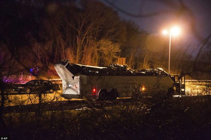 Bus Hits Long Island Overpass, Injuring Dozens Of High School Students