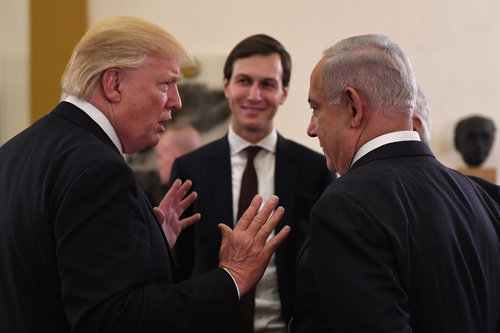 Jared kushner trump Netanyahu