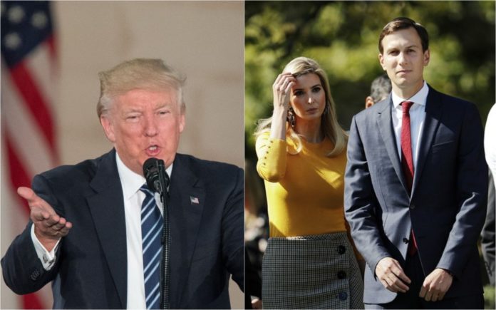 Donald jared ivanka trump