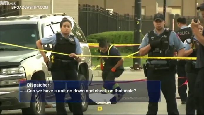 SHOCK VIDEO: 17-Year-Old Chicago Boy, Still Alive, Is Covered In A Sheet