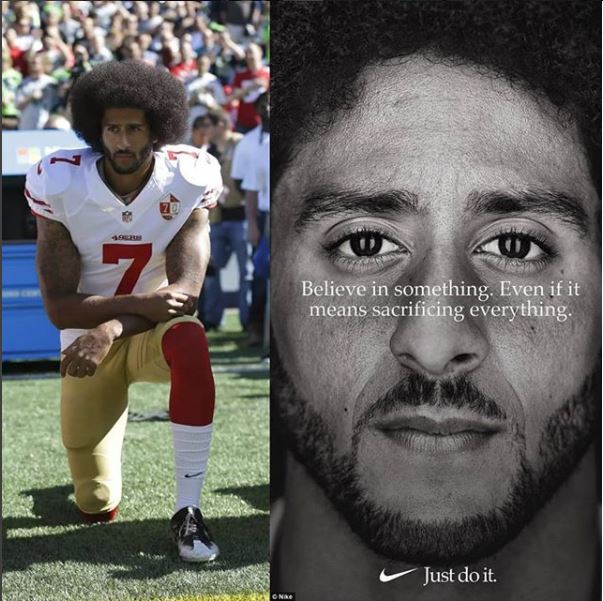 Nike stock since online kaepernick