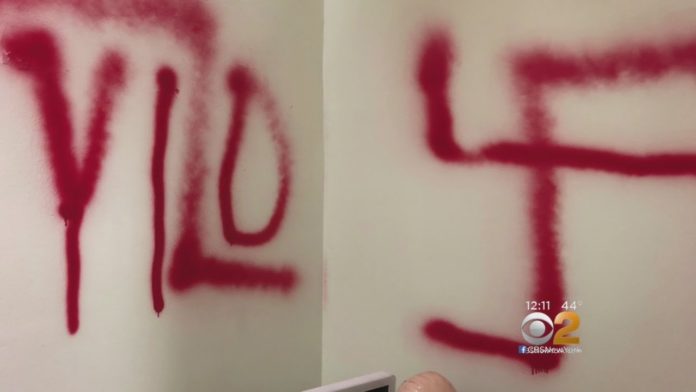 HATE IN NYC: Jewish Professor Finds Swastikas Painted On Her Office Walls at Columbia’s Teachers College