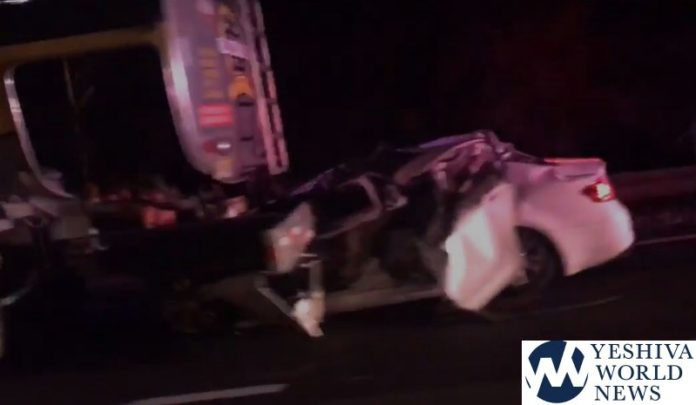 Videos 4 Killed When Car Tanker Collide On Garden State Parkway