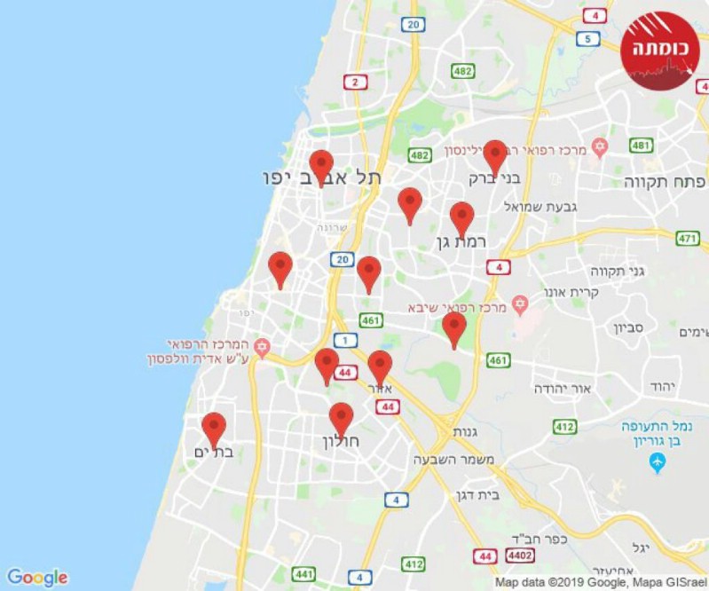 Чат тель авив общение. Районы Тель Авива на карте. Карта Тель Авива по районам. Район Флорентин в Тель Авиве на карте. Карта Тель Авива.