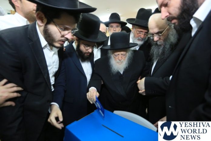 Rav Chaim Kanievsky Voting