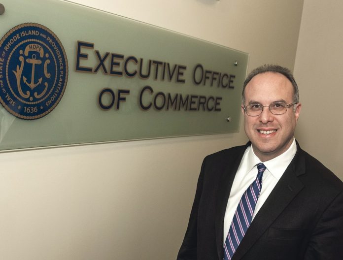 Rhode Island Secretary of Commerce, Stefan Pryor.PBN PHOTO/MICHAEL SALERNO