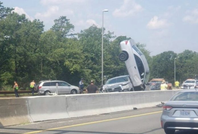 Insane Crash Mva On Garden State Parkway Near Exit 83 Leaves Car
