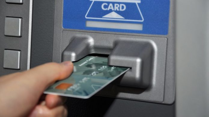 Withdraw money from ATM machine
