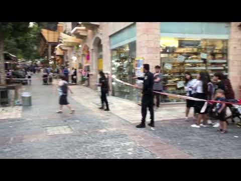 VIDEO: Stun Grenade Thrown On Jerusalem’s Midrachov, Ben-Yehuda Street