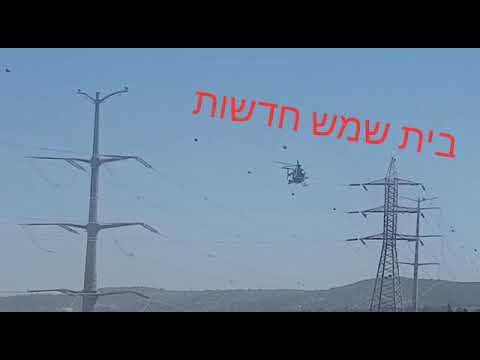 VIDEO: Israel Electric Company Cleans High Tension Lines