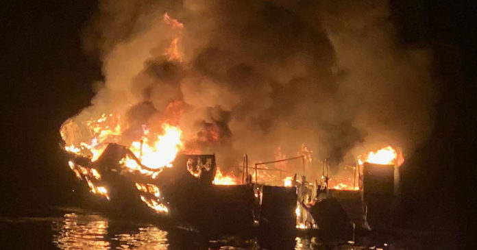 Boat Fire