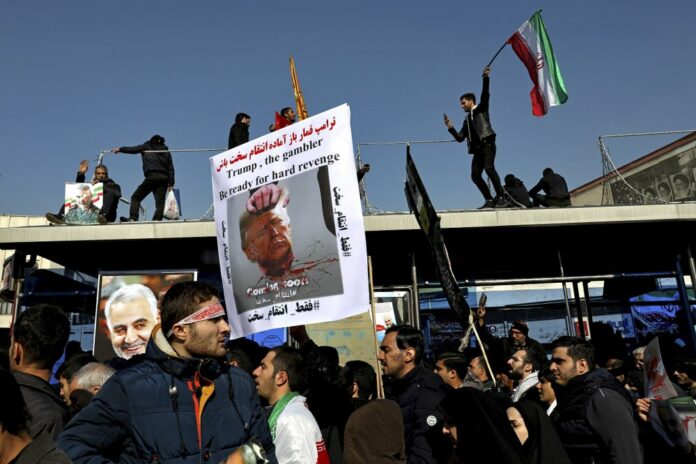 MIllions Attend Funeral Of Iranian General Killed By Trump [VIDEO
