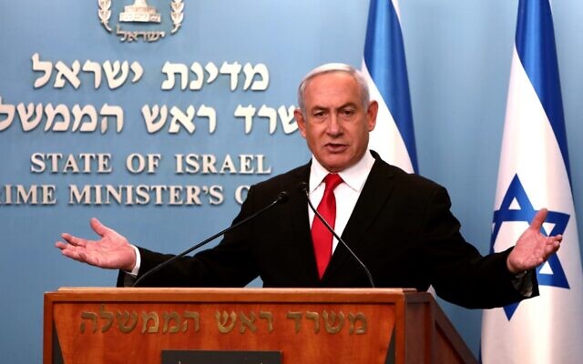 ISRAEL-HEALTH-VIRUS-NETANYAHU