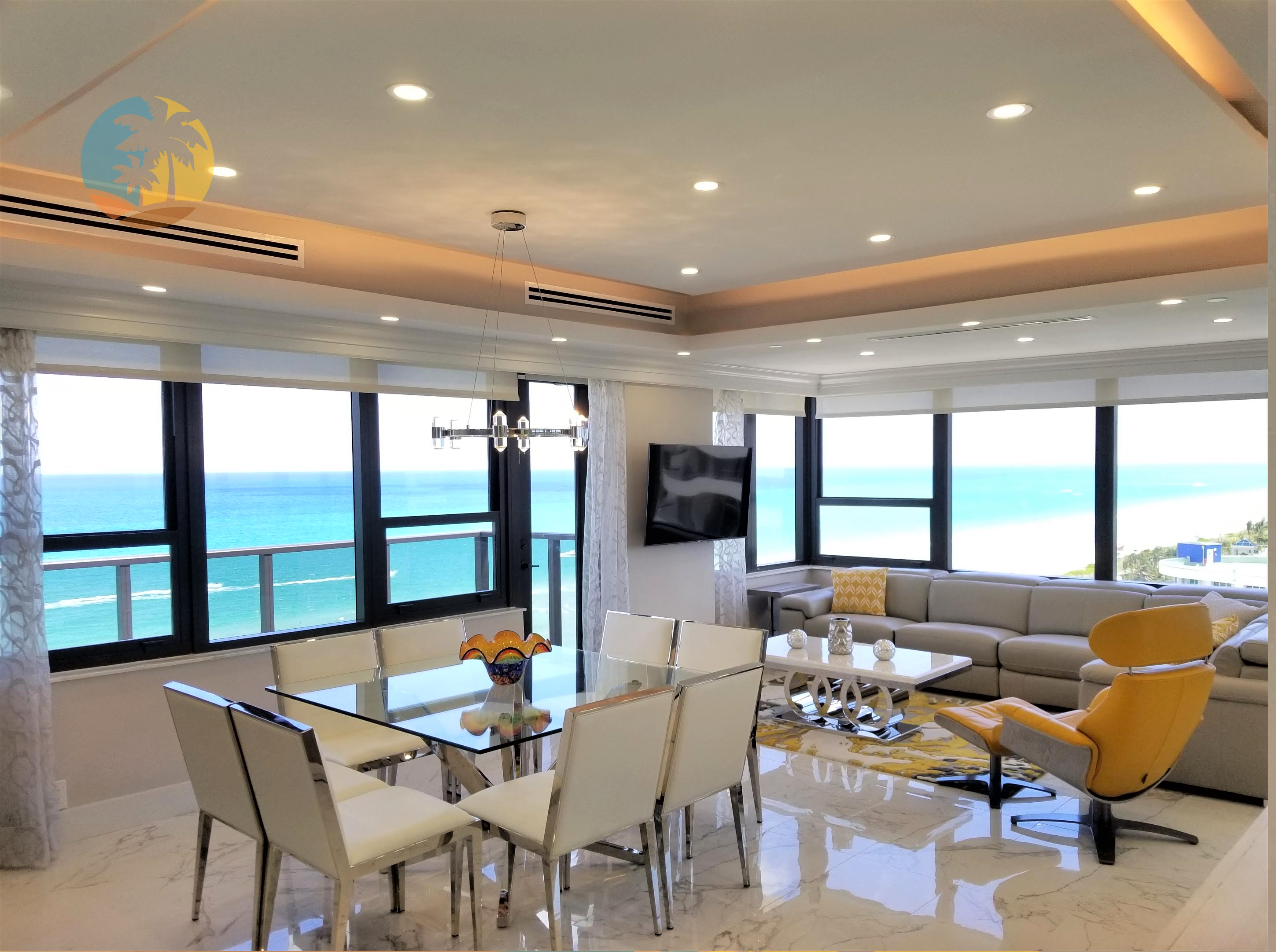 Luxury Miami Beach Apartments Available with Pool, Hot Tub, Gym and