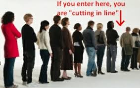 cutting line