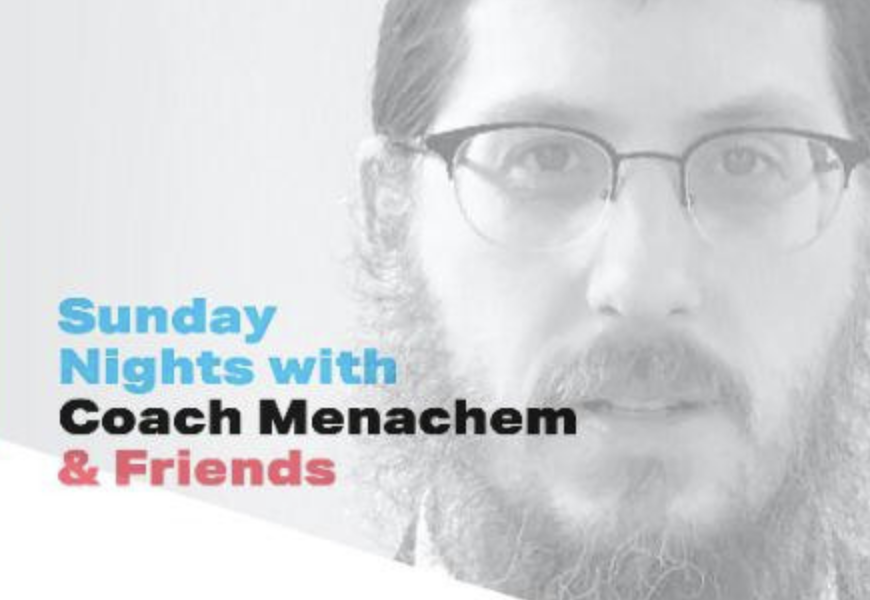 Watch The Replay Coach Menachem How Pain Shapes Our Lives With Dr