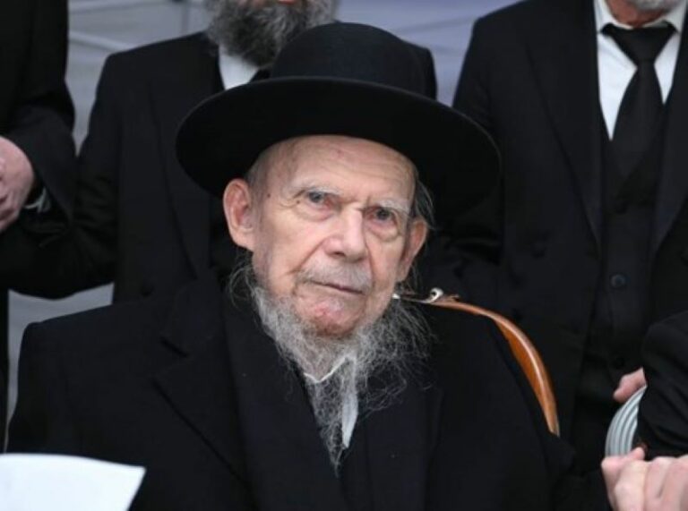 HaGaon HaRav Gershon Edelstein (Photo: Shuki Lehrer)