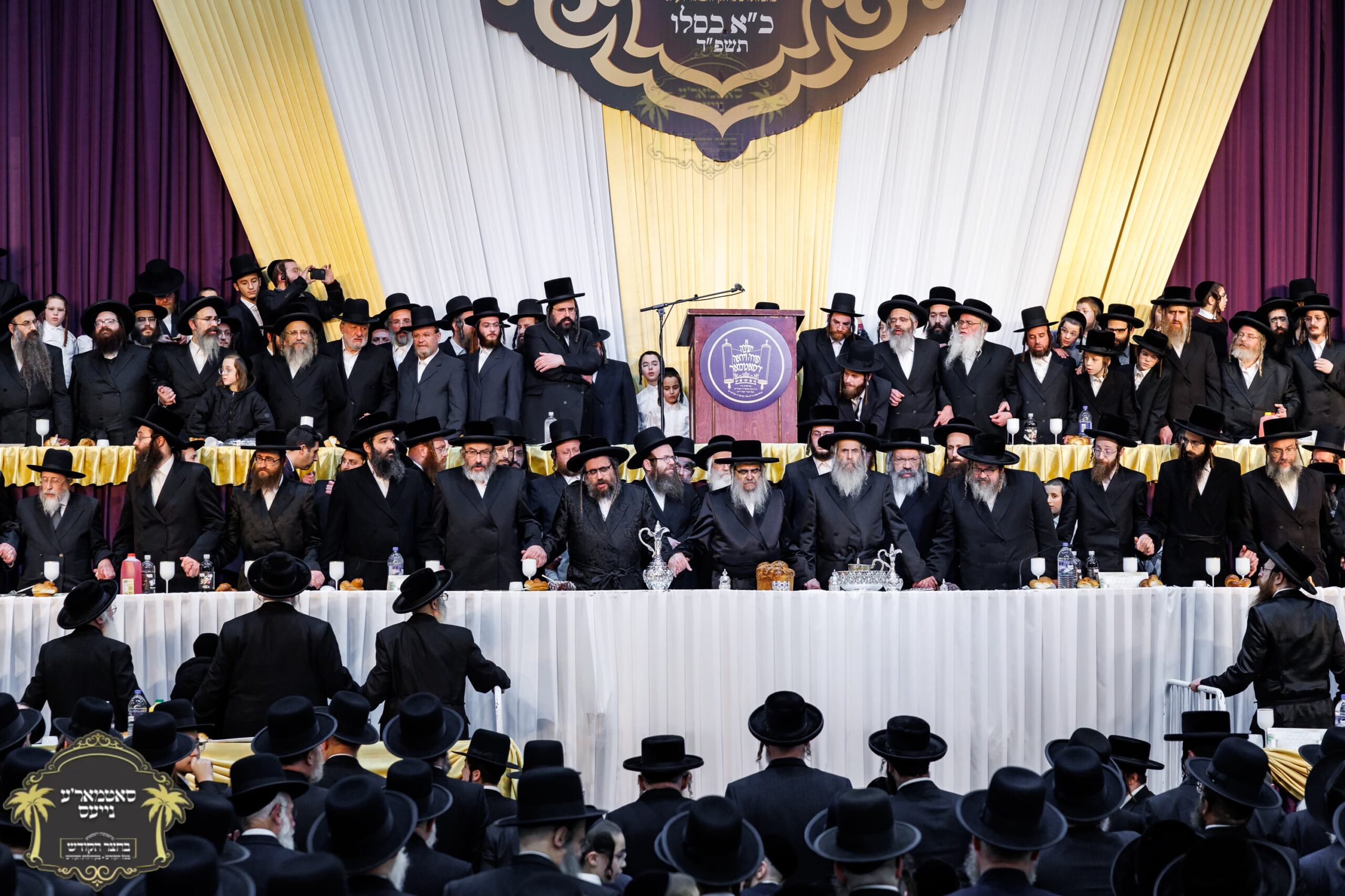Thousands Participate At Two Massive Satmar “Chof Alef Kislev” Events