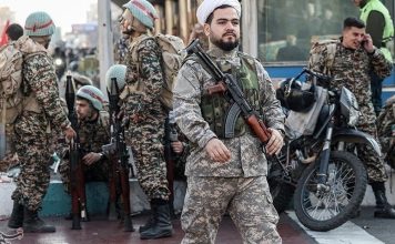Illustrative. Basij officers in Tehran. Tasnim News Agency