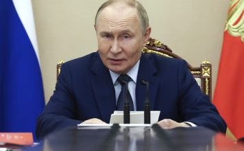 Russian President Vladimir Putin (Alexander Kazakov, Sputnik, Kremlin Pool Photo via AP)