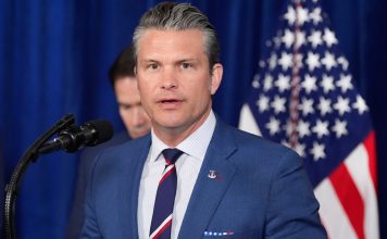 FILE - Defense Secretary Pete Hegseth speaks at Mar-a-Lag, Jan. 3, 2026, in Palm Beach, Fla. (AP Photo/Alex Brandon, File)