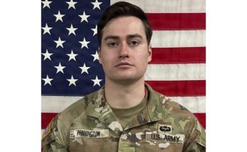This image provided by the U.S. Army shows U.S. Army Sgt. Benjamin N. Pennington, 26, of Glendale, Ky. (U.S. Amy via AP)