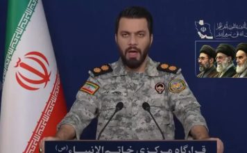 Iran’s joint military command threatened to attack cities in the UAE, home to Dubai and one of the world’s busiest airports, saying the U.S. used “ports, docks and hideouts” there to launch strikes on Iran’s Kharg Island, without providing evidence. (AP/Screenshot)