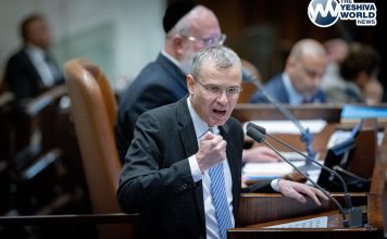 Justice Minister Yariv Levin. (Knesset spokesperson)