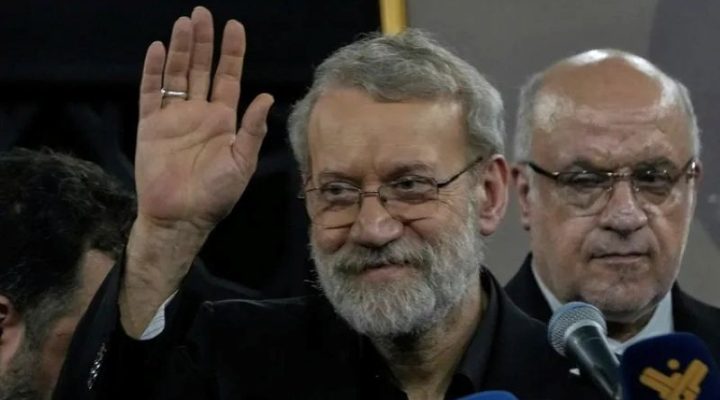 The head of Iran's security council, Ali Larijani. (AP/Bilal Hussein)