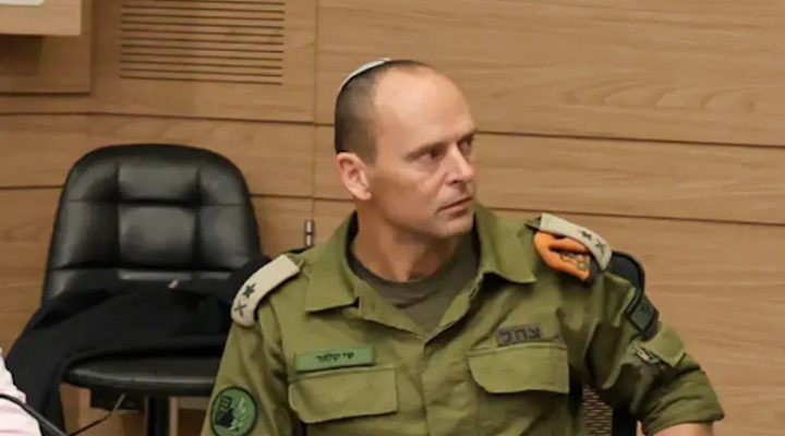 Home Front Command commander Shai Klapper (IDF spokesperson)