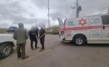 Scene of the attack.