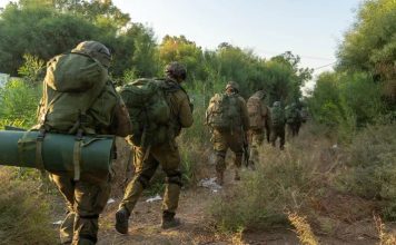 Illustrative. IDF soldiers enter Lebanon. (IDF spokesperson)