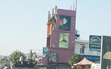 Hezbollah stronghold in Lebanon.