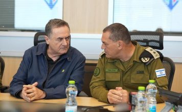 Defense Minister Yisrael Katz and IDF Chief of Staff Eyal Zamir. (IDF)